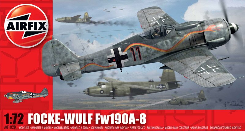 модель САМОЛЕТ FOCKE WULF 190A8